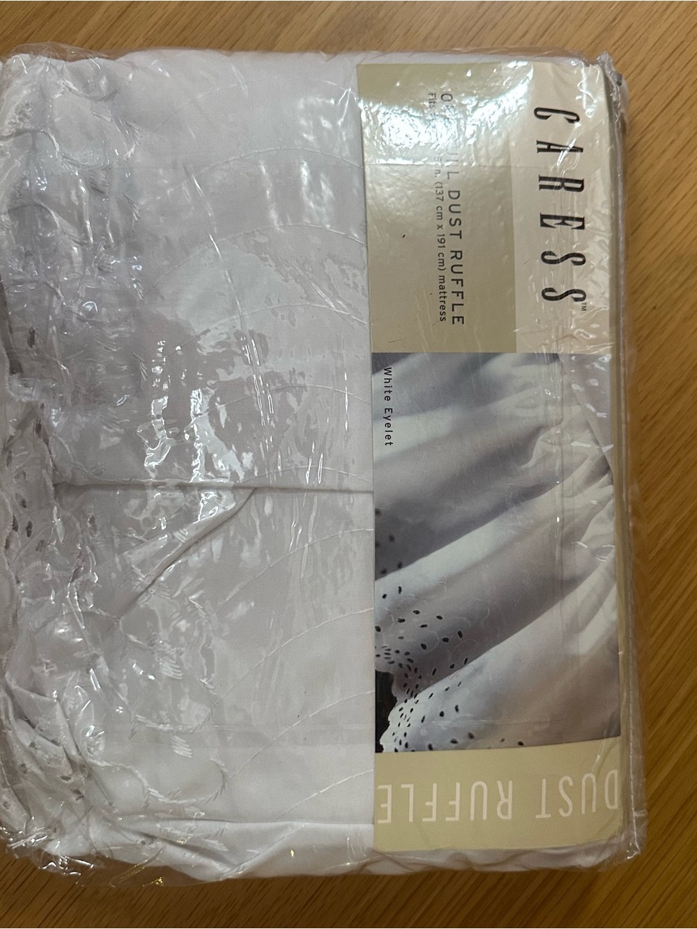 White Dust Ruffle Bedding